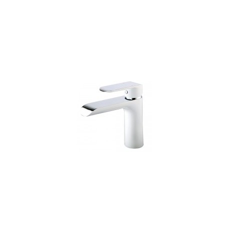Monomando blanco para lavabo