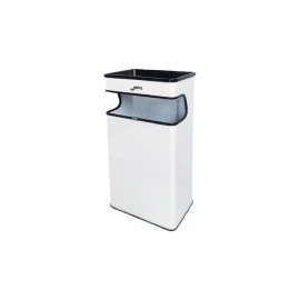 Basurero Rectangular con Cenicero