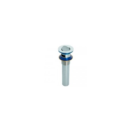Contra Cromada para Lavabo con Tapón Giratorio