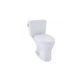 Inodoro alargado de dos piezas Drake® II 1G