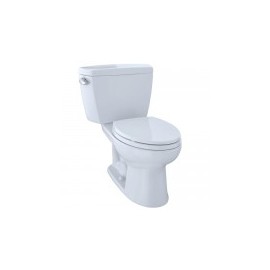 Inodoro alargado de dos piezas Eco Drake®
