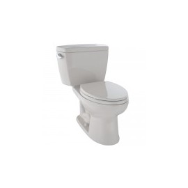 Inodoro alargado de dos piezas Eco Drake®