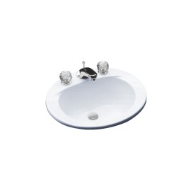 Lavabo semi empotrado