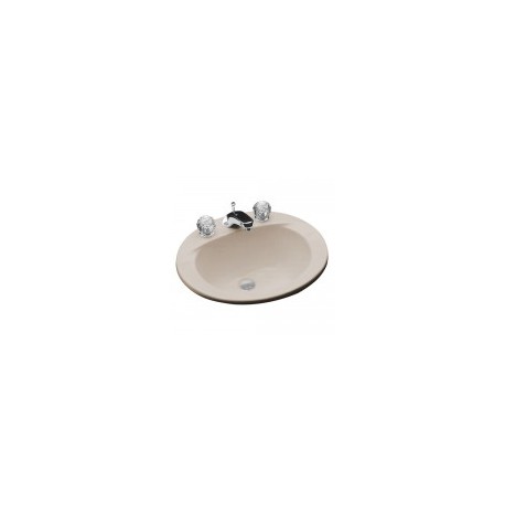 Lavabo semi empotrado