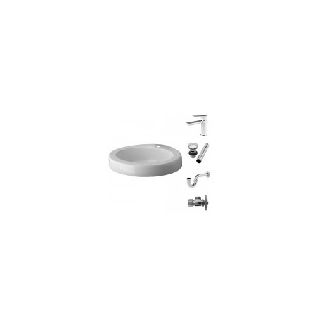 Paquete lavabo y llave