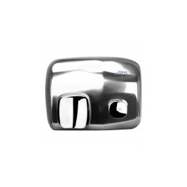 Secador Silver Inoxidable Pulsador